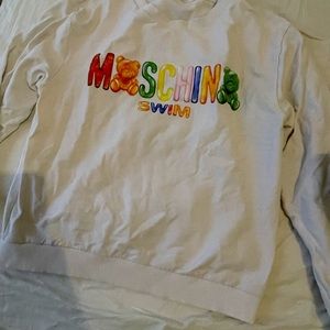 -authentic Moschino swim sweatshirt with Gummy bear